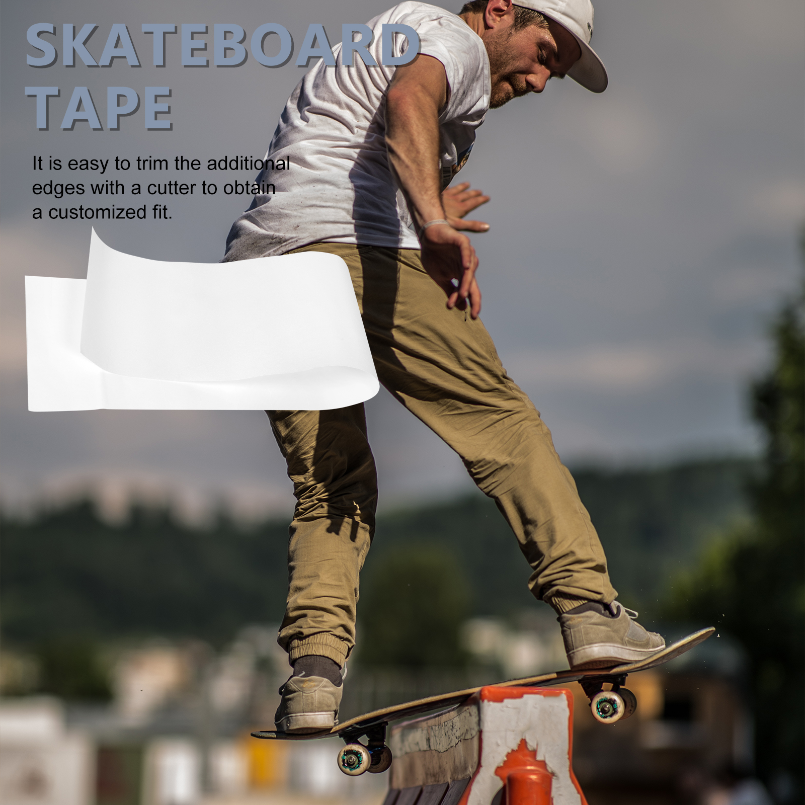 LEXSOMEO 2 Sheets Long Board Grip Tape Replacement Skateboard Sandpaper Skateboard Sheet Adhesive Skateboard Sheet Skateboard Tape