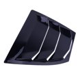 thumbnail image 5 of 2Pcs Car Rear Side Window Louver Vent Cover Quarter ABS Plastic Glossy Black Fit For Mazda 3 Axela 2014 2015 2016 2017 2018, 5 of 6
