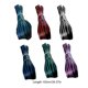 thumbnail image 5 of Sonducket Diseño Simple tobillera brazalete cuerda trenzada llavero cordón bolso cuerdas joyería DIY artesanía Ropa, zapatos y accesorios Miscelánea Negro Rojo, 5 of 6