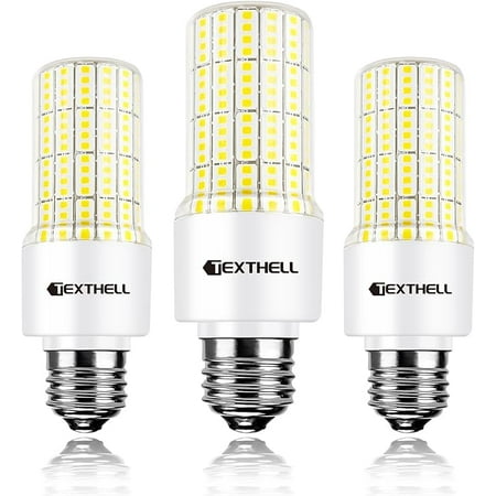 

Led Light Bulb Equivalent 250w 3750 Lumen 5000K Cool Daylight White 30W Non-dimmable Waterproof Corn Bulb E26/E27 Medium Base for Outdoor Indoor Garage Workshop Backyard Pack of 3