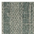 thumbnail image 5 of SAFAVIEH Courtyard Robert Striped Indoor/Outdoor Runner Rug, Light Grey/Teal, 2'3" x 12', 5 of 7