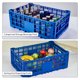 thumbnail image 4 of Yeshouse Caja de almacenamiento resistente con paredes reforzadas, plegable y apilable, de plástico, multiusos para garaje, cocina y oficina, 4 of 8