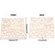 thumbnail image 2 of apliques de madera de 5,78 pulgadas cuadrados, sin pintar, de Burlywood, tallados en madera, para armarios, muebles, puertas, camas, decoración ornamental, 2 of 8