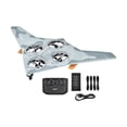 thumbnail image 1 of Avión RC Hobby RC planeador fácil de volar anticolisión Jet Fighter juguetes espuma RC avión para amigos niños mujeres hombres estudiantes , gris, 1 of 8