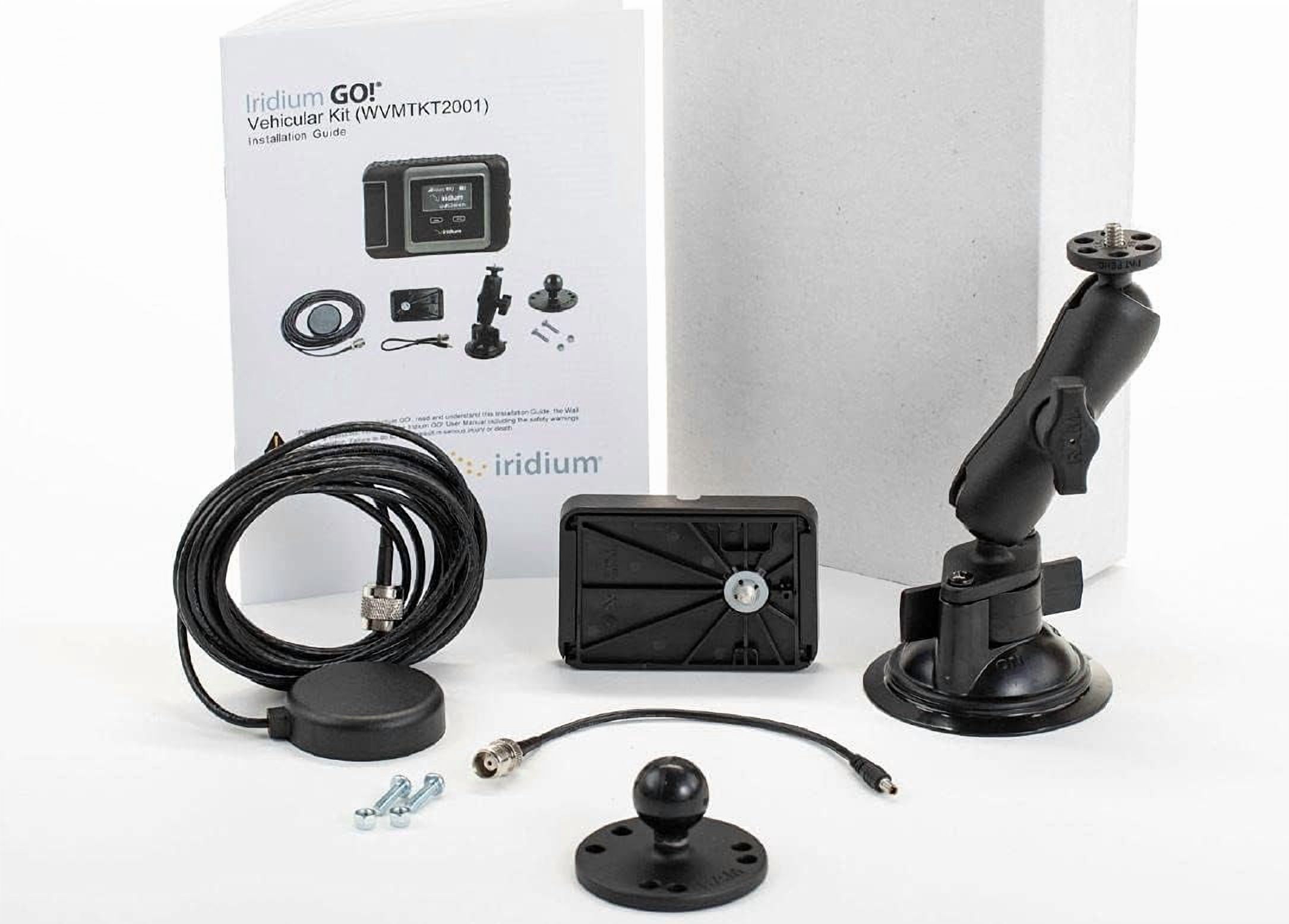 Iridium GO! Vehicular Bundle Kit | Satellite Wi-Fi | Voice & Data | Off-Grid Communication | Rugged | Reliable Coverage