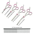 thumbnail image 4 of Juego De Tijeras De Corte De Pelo Para Perros ANGGREK 6 Uds. Con Peine, 4 of 8