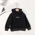 thumbnail image 3 of Vedolay Girl's Fashion Hoodies Fashion Hoodies for Girls Long Sleeve Pullover Oversized Sweatshirts with Pocket,Black 4-5 Years, 3 of 4