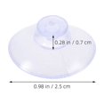 thumbnail image 2 of VERDANVERSE 100Ud Venta De Suction Pads Transparentes Para Con Protección Anticolisión, 2 of 8