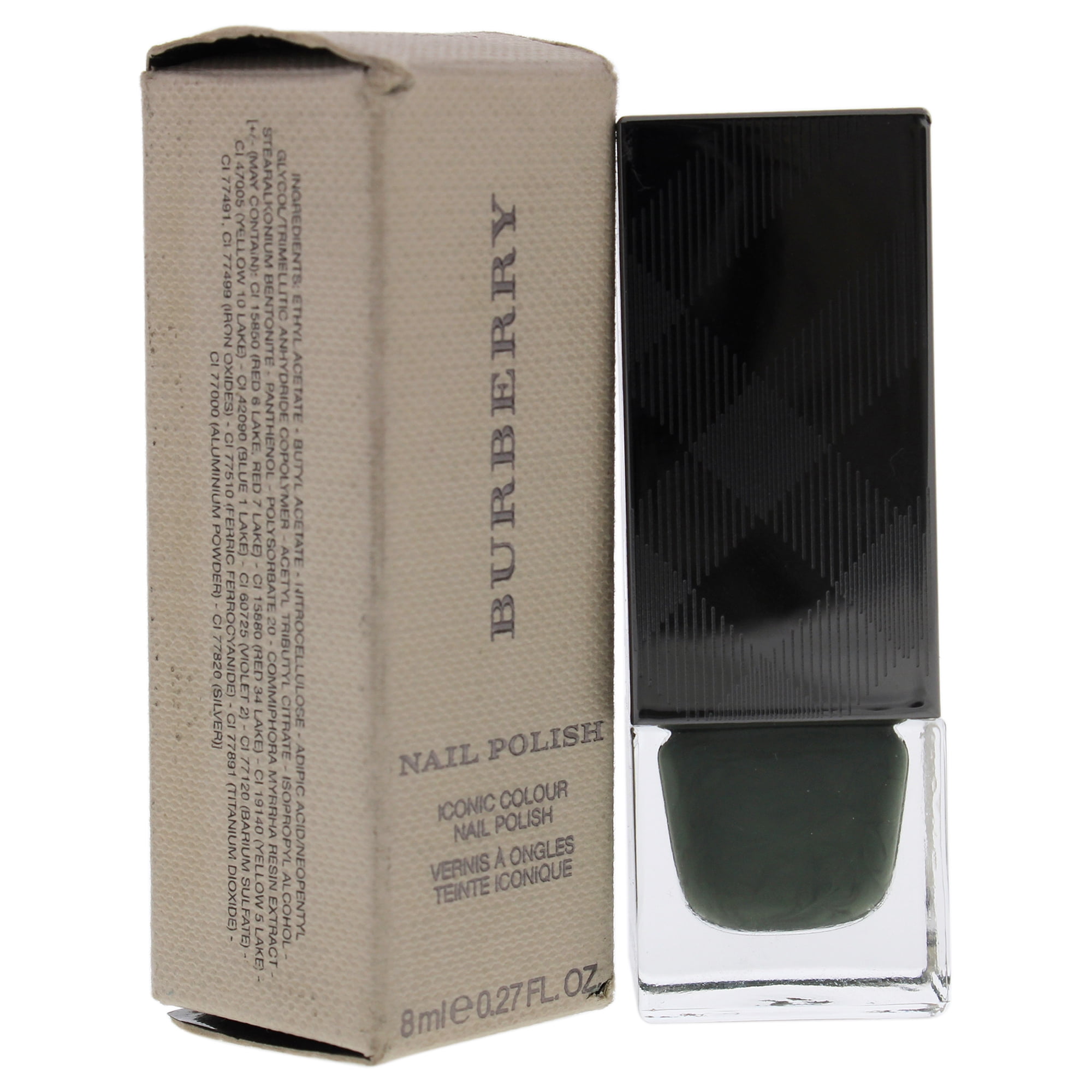 Iconic Colour Nail Polish - 206 Cadet Green by Burberry for Women - 0.27 oz Nail Polish