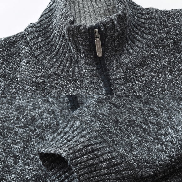 Becaristey Stay Comfortable And Stylish Cozy Sweater Coats Winter Essential Warm Cardigan dark grey L 1Set