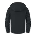 thumbnail image 7 of Sevevn Men Rain Jacket Hooded Regular Fit Waterproof Mesh Lined Fabric Dual Chest Zip Pockets Side Zip Pockets Neon Zipper Trim Cuffs For Hiking Wear, 7 of 7