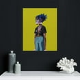thumbnail image 4 of Gorillaz 2D Decorative Painting Canvas Wall Poster Art Picture Painting Gift Living Room Posters Bedroom Painting Decor, 4 of 8