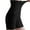 Black, variant on Jane Wardrobe High Waist Ribbed Tummy Control Shapewear Shorts, Strong Compression Lifting Waist Shaper, 1 Piece, S-M-L-XL