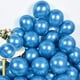 thumbnail image 2 of GaesQae globo azul Globos Metálicos Cromados, Globo azul de 12 pulgadas, Globos Azul Real GaesQae GaesQae, 2 of 2