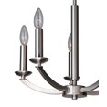 thumbnail image 4 of Woodbridge Lighting 14415STN Lola Lustre, Nickel Satiné, 4 of 4