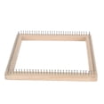 thumbnail image 1 of Wooden Knitting Loom, Multifunctional DIY Knitting Board, Hook Design (30x30cm), 1 of 5