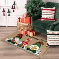 thumbnail image 3 of Christmas Door Mat Christmas Rug Christmas Decorations Gnome Christmas Rug Christmas Welcome Mat Indoor Winter Door Mat Outdoor 30"x17", 3 of 6