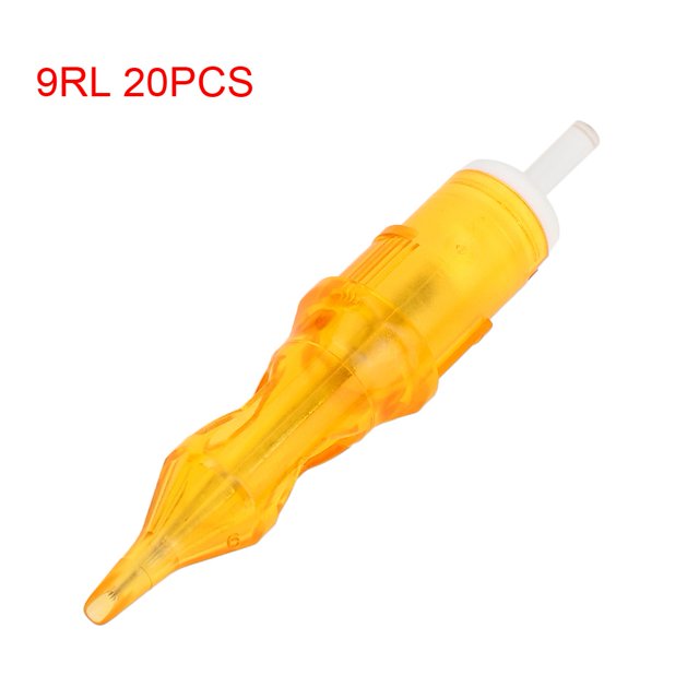 Accesorio para tatuajes, 20 piezas/juego de agujas desechables para tatuajes de cejas, agujas para máquinas de tatuajes, muy recomendables