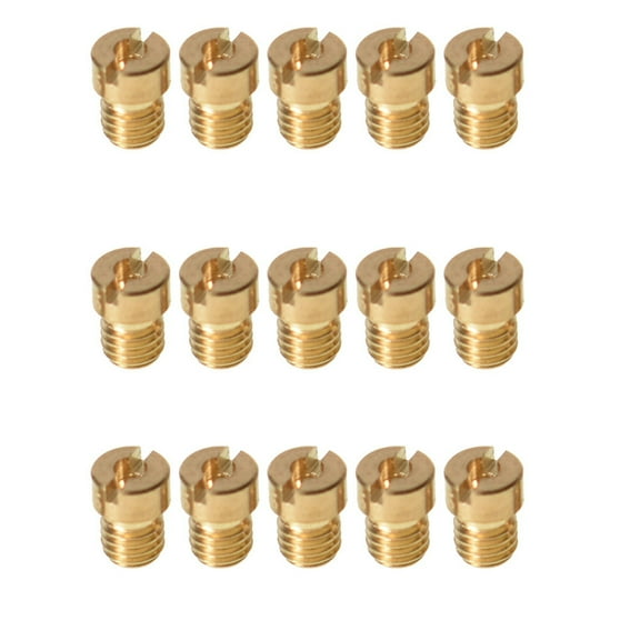 LABLT 10 Pcs Carburetor Main Jet Kit Replacement for Car PWK OKO CVK 100 105 108 110 115 140