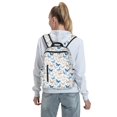 thumbnail image 7 of Honeii Butterfly Print Lightweight Backpacks,Carry on Backpack,Durable Backpack for School, Work & Travel, 7 of 7