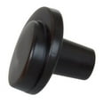 thumbnail image 3 of GlideRite 1-1/8 in. Classic Swirl Wave Cabinet Knob, Matte Black, 3 of 3