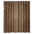 thumbnail image 1 of Cortina de ducha Impermeable ABPHQTO Fondo de Madera 150x180 cm, 1 of 2