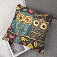 thumbnail image 7 of Owl Throw Pillow Cover Couch Pillow Case Square Outdoor Pillow Sofa Bed Lumbar Pillowcase Decorative, 7 of 7