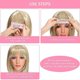 thumbnail image 3 of 8 Pcs Double Layer Hair Curlers Bong Rollers Self Grip Hair Curler Rollers Curler Bong Hair Sticky Cling Hairstyle Curler Plastic DIY Hair Styling Acc, 3 of 5