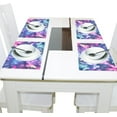 thumbnail image 4 of Butterflies Purple 12×18 inch Placemats Heat Resistant Washable Foldable Rectangular Placemats Set Decoration Indoor Outdoor for Kitchen Dining Table 6PCs, 4 of 8