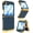 Dark Blue, variant on KOMI Designed for Galaxy Z Flip 5 Case with Hinge Protection,Samsung Flip 5 Heavy Duty Shockproof Full Body Protective Phone Case Cover for Z Flip 5 5G(2023)-Purple