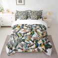 thumbnail image 2 of jejeloiu Rustic Mallard Duck 7 Pieces Bedding Comforter Set,Wild Flying Animal Full Bedding Set,Green Gray White Fitted Sheet Flat Sheet For Adults,Ultra Soft Home Decor Reversible, 2 of 8