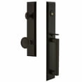thumbnail image 5 of Grandeur Fifth Avenue D Grip Single Cylinder Handleset with Soleil Interior Knob, 5 of 5