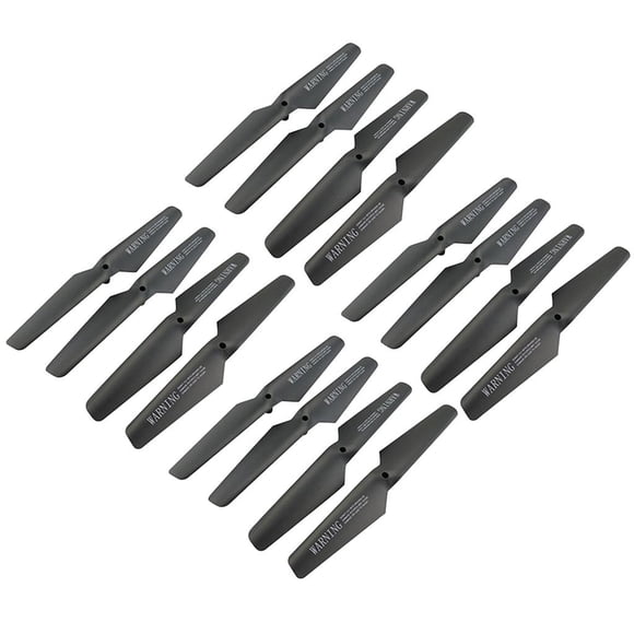 16x hélices profesionales para CW CCW para carreras de no tripulados multirotor Negro Yotijar Hélice propulsor