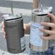 thumbnail image 5 of Termo de acero inoxidable para taza de café, termo de doble pared, taza aislada, taza de café americano portátil para hielo, botella de agua, 5 of 5