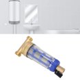 thumbnail image 3 of Spin Down Sediment Prefilter Kit, Safe Anti Dezincification Stainless Steel Filter Mesh Refined Copper Head Spin Down Sediment Water Filter Practical  for Hotel, 3 of 7