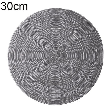 

JFY Round Heat Insulation Table Mug Mat Pad Placemat Non-slip Coasters Home Decor