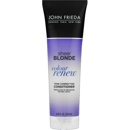 3 Pack - John Frieda sheer blonde Color Renew Tone Restoring Conditioner 8.45 (Best Toning Conditioner Blonde Hair)