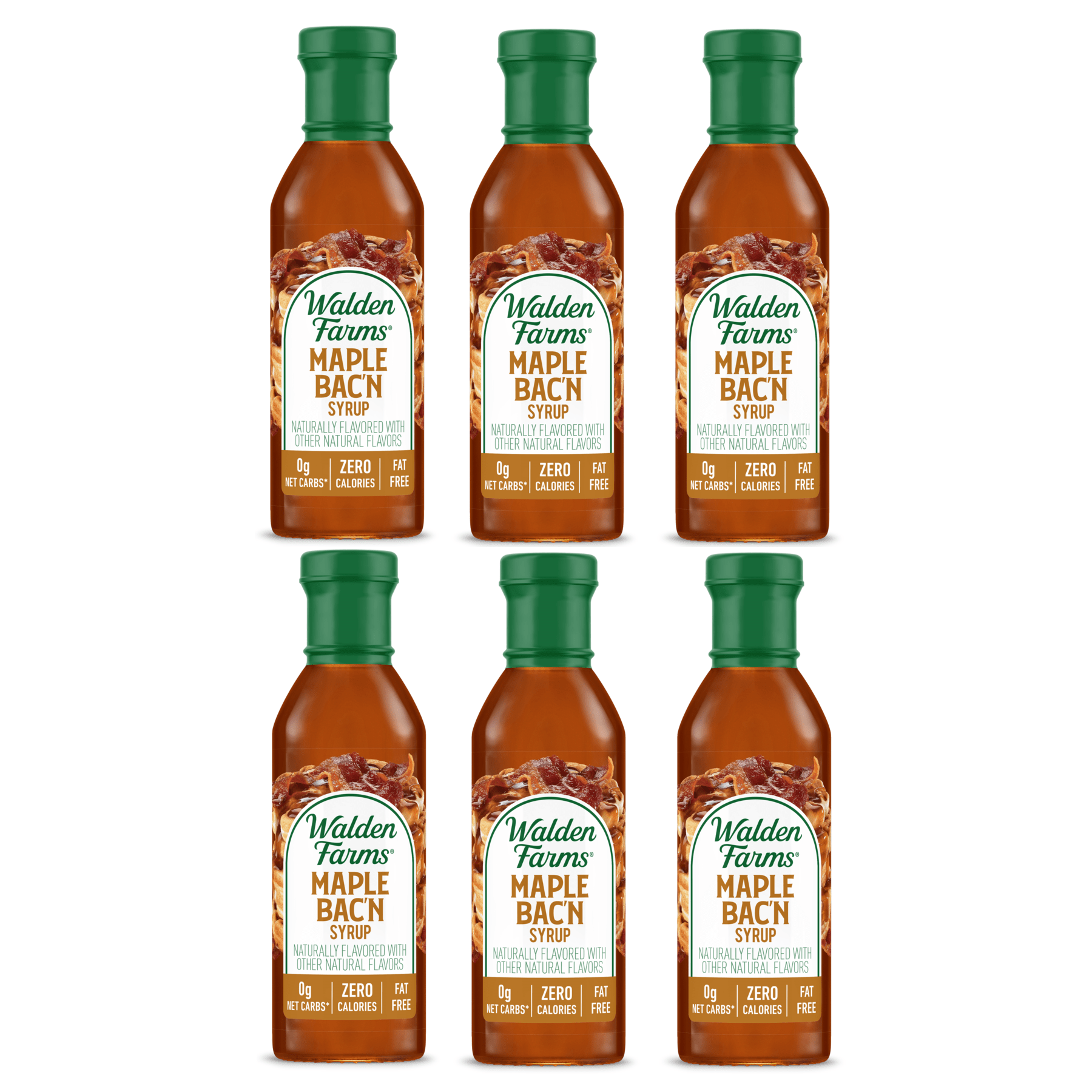Walden Farms Calorie Free Syrups Flavors Maple Bacon Syrup, Size Case
