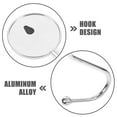 thumbnail image 3 of TABLZONE 20Pcs Purse Hook Hangers Practical Design Aluminum Alloy Non-Slip for Living Room Desk, 3 of 8