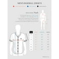 thumbnail image 4 of Ma Croix Mens Baseball Jersey Button Down Athletic Sport Uniform, 4 of 4