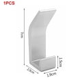 thumbnail image 3 of Gancho Para Bata Gancho De Pared Gancho Para Toallas Para Baño Gancho Para Abrigos Gancho A Prueba De Herrumbre Perchas Para Ropa Para Cocina Baño Scienceny TO005118-00, 3 of 7