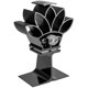 thumbnail image 4 of Para estufa de leña/leña/chimenea Ventilador de estufa de leña diseñado con 4 aspas Ventiladores de chimenea alimentados por calor Negro TP2004-4, 4 of 5