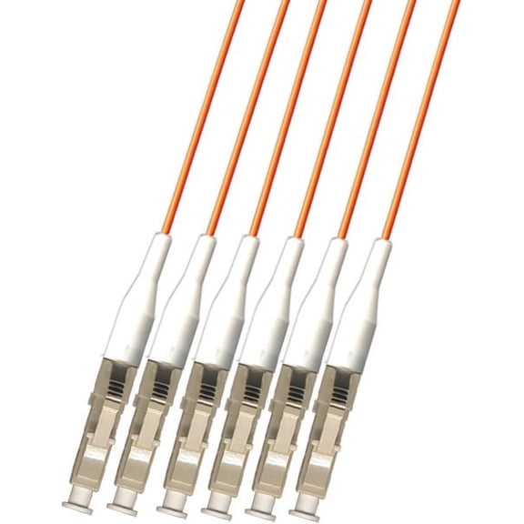 RiteAV - Direct Burial/Outdoor LC-LC 6-Strand Fiber Optic Cable - Multimode (62.5/125) - 50M
