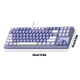 thumbnail image 5 of Teclado mecánico X87 JUNTA Estructura 87 Teclas Teclado Gamer 11 Efectos de luz Likrtyny Para estrenar, 5 of 8