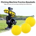 thumbnail image 3 of 12Pcs Pitching Machine Baseballs, 9in Dimpled Practice Softballs, Training Baseballs for Hand-Eye Coordination, Sports Balls for Hitting and Fielding Practice, 3 of 6