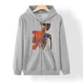 thumbnail image 5 of Sudaderas con capucha con estampado de características de patrón de temperatura somatosensorial de Halloween de otoño/invierno para mujer Pompotops FGAJ22380, 5 of 5