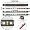 thumbnail image 5 of IHNZCB Music RGB LED Glow Interior Car Kit Under Dash Foot Floor Seat Accent Lights RGX, 5 of 11