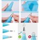 thumbnail image 4 of Piping Bag And Tips Cake Decorating Supplies Kit Baking Supplies Cupcake, 4 of 5