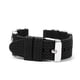 thumbnail image 5 of Correa de reloj de caucho de silicona para hombre de 22 mm (negro), 5 of 5