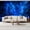 Color 2, variant on Glowing Blue Mushrooms Magical Forest Serene Stream Night Peel and Stick Wall Murals 69"H x 96"W Removable PVC Wallpaper Self-Adhesive Wall Paintings for Bedroom Living Room